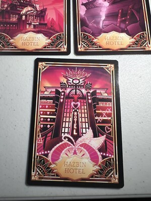 3 Card Hazbin Hotel 19/50 Rebuilt 18 Broken 17 1st Edition Trading