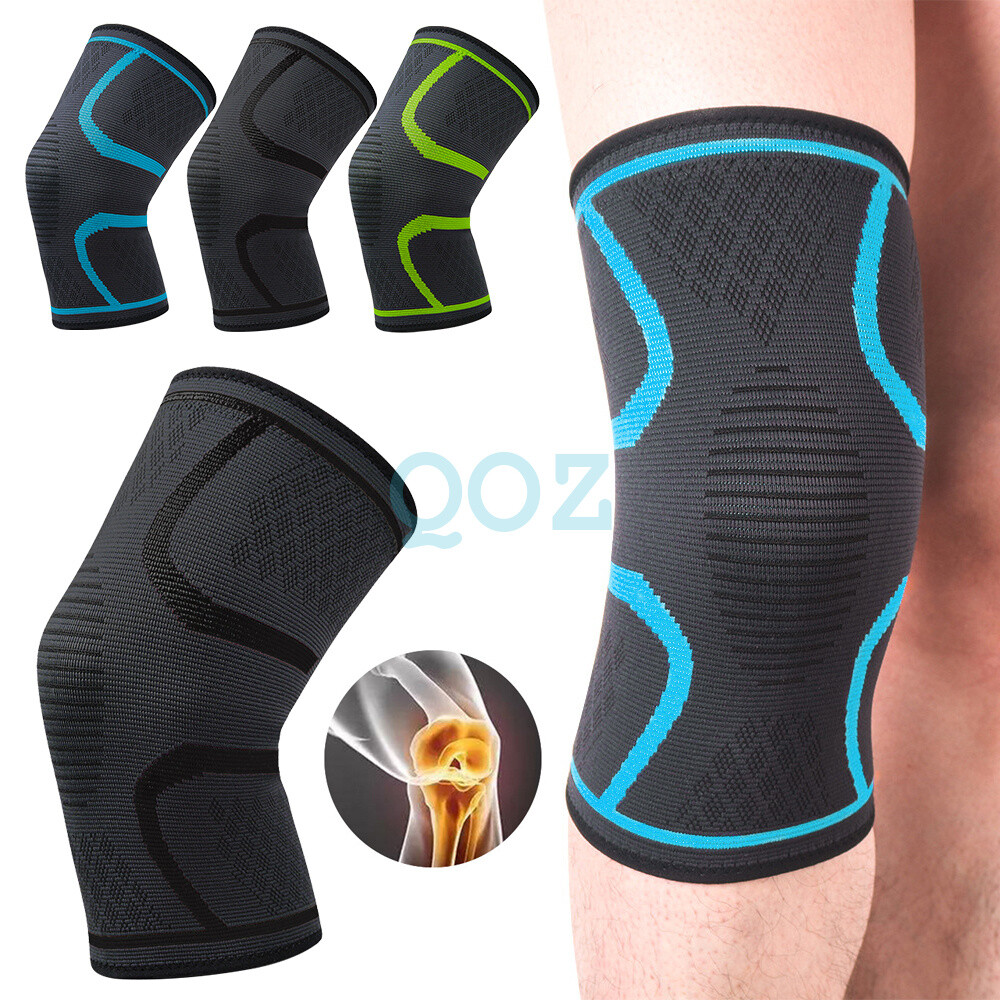 Knee Elbow Sleeve Compression Brace Support Sport Joint Arthritis Pain