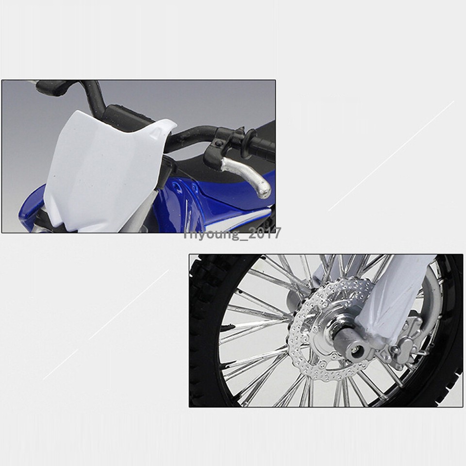 1/12 Yamaha YZ450F Dirt Bike Diecast Motorcycle Model Toys for Kids and
