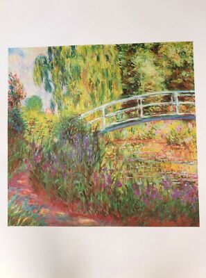 Die japanische Brücke, Seerosenteich von Claude Monet (60 cm x 80 cm)