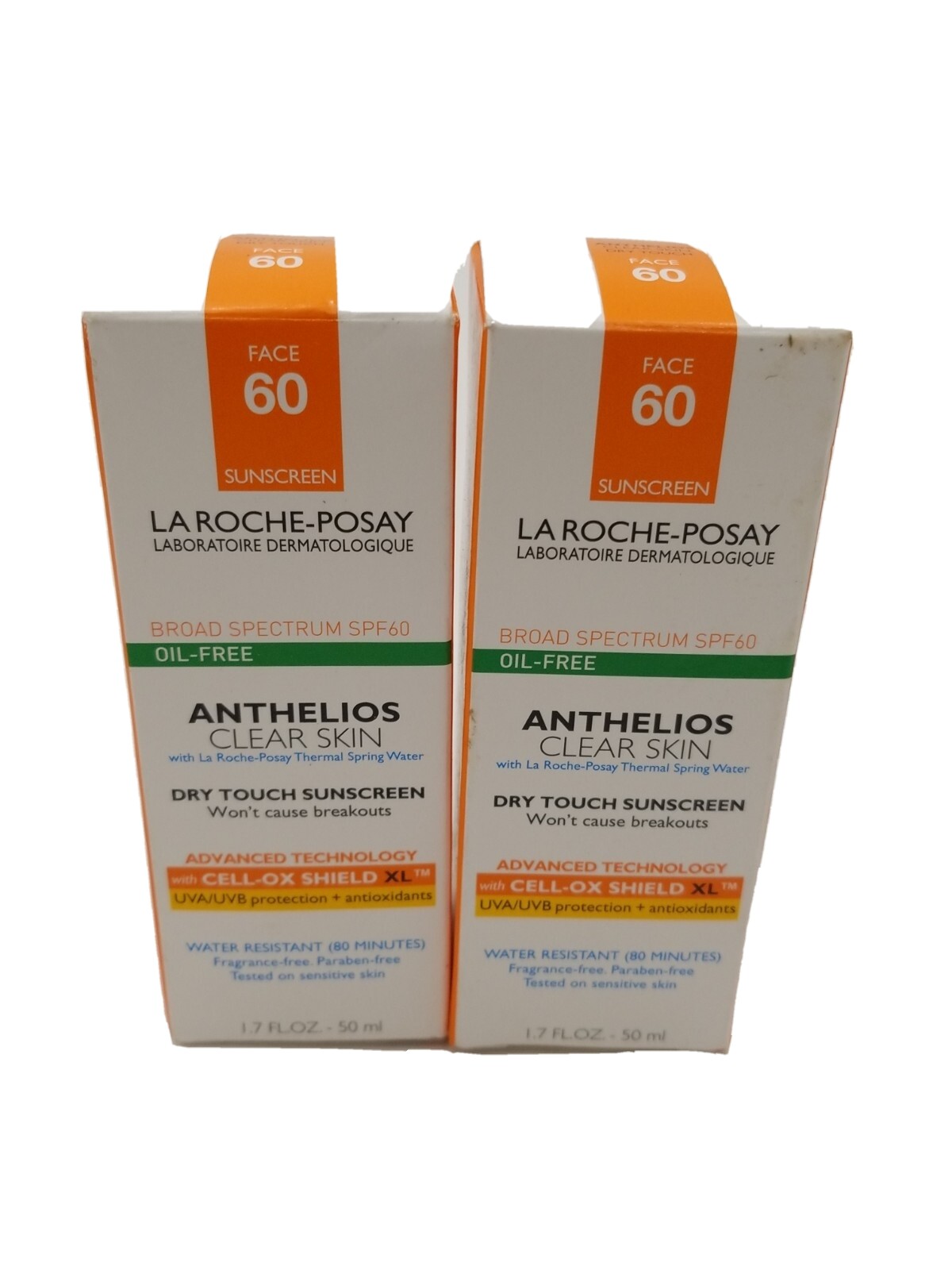 anthelios clear skin dry touch sunscreen broad spectrum spf 60