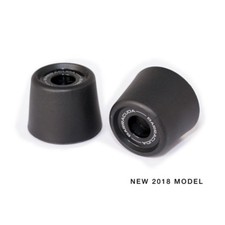 BARRACUDA KIT COPPIA RICAMBIO TAMPONI PARATELAIO PVC HONDA CBR 600 RR