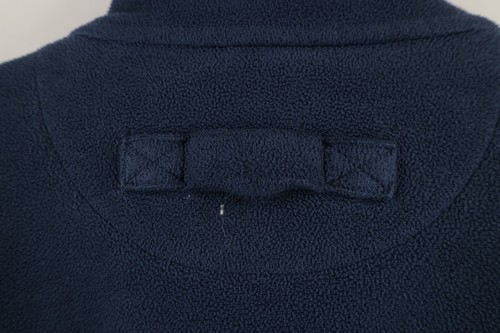 Duluth Trading Co Mens Small Distressed Heavyweight Full Zip Fleece Jacket Blue - Picture 17 of 20