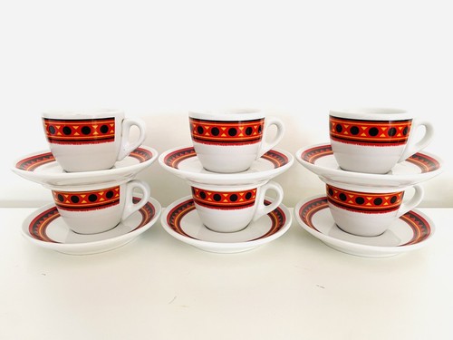 🟠 Tazzine caffe Paulista Lavazza Armando Testa Caballero Carmencita pubblicità - Zdjęcie 3 z 7
