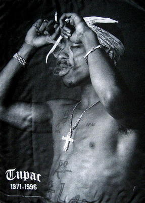 2 PAC TUPAC SHAKUR FLAGGE FAHNE 1971 - 1996 BETTER DAYZ POSTERFLAGGE POSTER FLAG