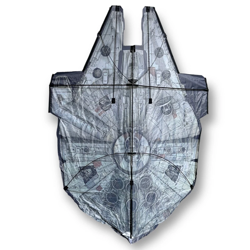 "Cometa X-Kites Star Wars 931002 84540 Millenium Falcon de gran tamaño 50"" nueva caja abierta" Foto 3 de 4