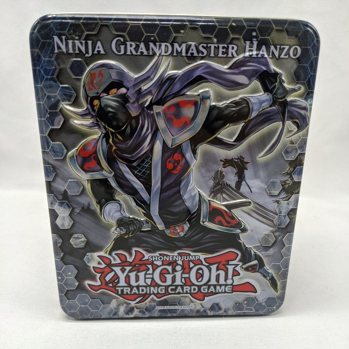 EMPTY TIN** Yugioh Ninja Grandmaster Hanzo 2012 Collectible Tin | eBay