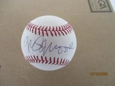 Michael Moore Autographed Baseball Fahrenheit 9/11 Movie Director
