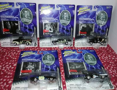 johnny lightning universal monsters lot of 5 dracula Frankenstein mummy 