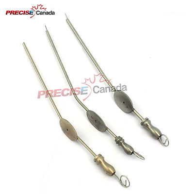 Or Grade 3 Baron Suction Tube Set # 3 - 5 - 7 Fr Non-magnet Ent Surgical Instru
