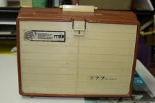 Vintage Plano 777  Fishing Tackle Box 6 Drawers