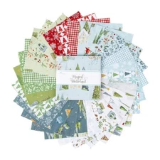 Charm Pack 5" Stacker 42pc Riley Blake "Magical Winterland" Christmas Lisa Audit