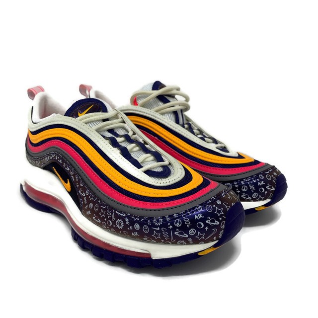 Nike Air Max 97 Youth Regency Purple Orange Sz 5.5 Y Ci9929 500 for sale online | eBay
