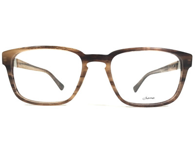 Sama Eyeglasses Frames DISTRICT 2-X MVIN/TOR Brown Square Full Rim 55-19-145