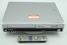 Panasonic DMR-EZ37V VHS/DVD Player Recorder Digital Tuner Silver with Remote