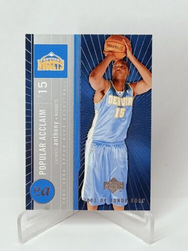 Carmelo Anthony - 2003/04 Upper Deck Honor Roll - Popular Acclaim PA8 Rookie - Picture 1 of 2