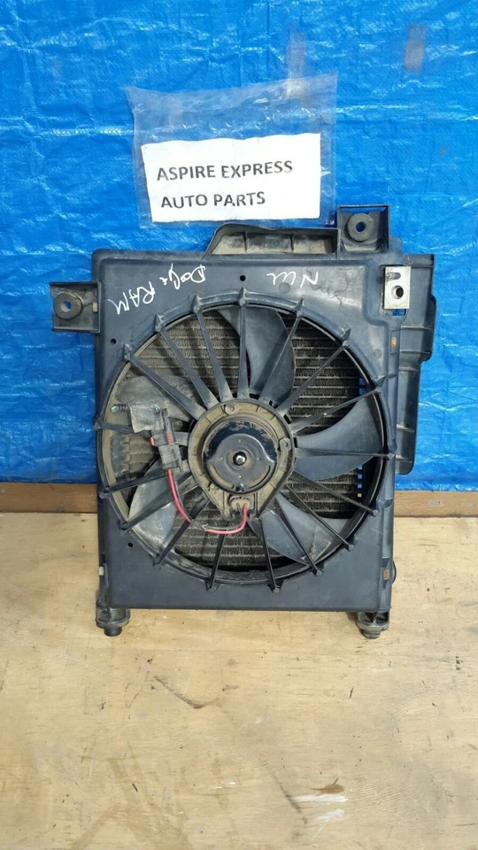 2002-2008 Dodge Ram Radiator Condenser Cooling Fan OEM Foto 2 de 4