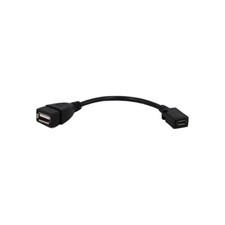 Micro USB Female to USB 2.0 Female Extender Cable Connector Charger Sync Cord