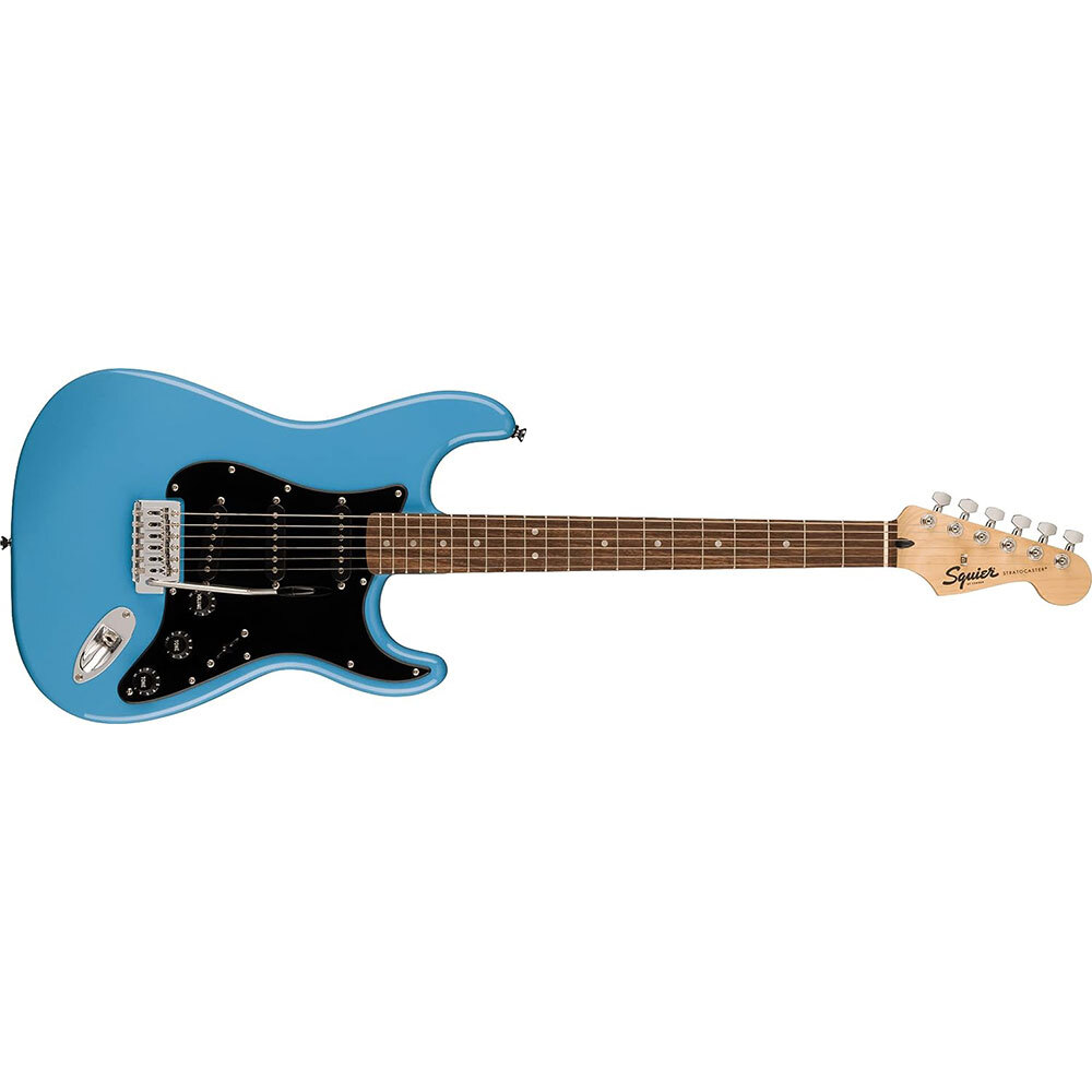 Squier Sonic Stratocaster Electric Guitar California Blue Bundle