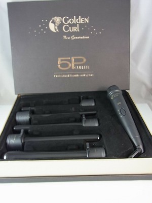 Golden Curl Rizador de Pelo Set 5P Rizador 5-Teilig Emb.orig | eBay