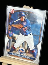 Daiverson Gutierrez #BD-127- 2023 Bowman Draft  - New York Mets