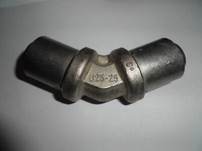Pressfitting Uponor Unicor Bogen, 45 Grad, 25, DVGW, Preis pro Stück