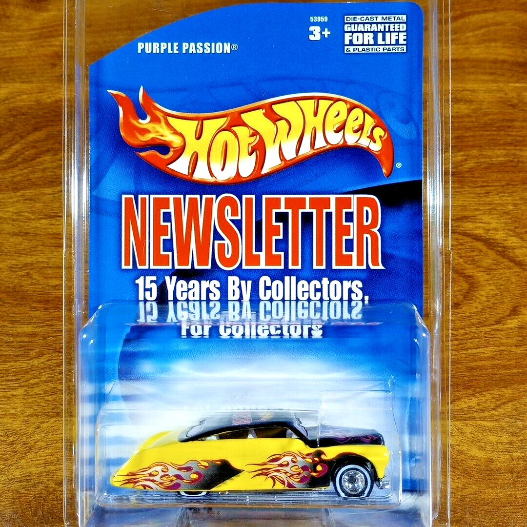 ミニカー Hot Wheels 15th Annual Collector's Hot Wheels RLC 15th Collectors Convention Newsletter Purple