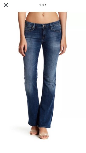 Mavi Jeans Ashley Blue Womens Size 