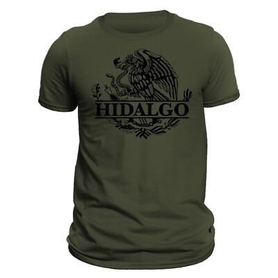 Hidalgo Mexico Eagle Emblem T-Shirt