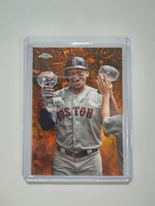2023 Topps Chrome Update Orange Celebracion #C-6 Rafael Devers 15/25 - CASE HIT