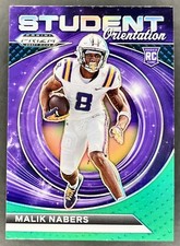 2024 Prizm Draft Picks Malik Nabers Student Orientation Green Prizm RC #SO-MN