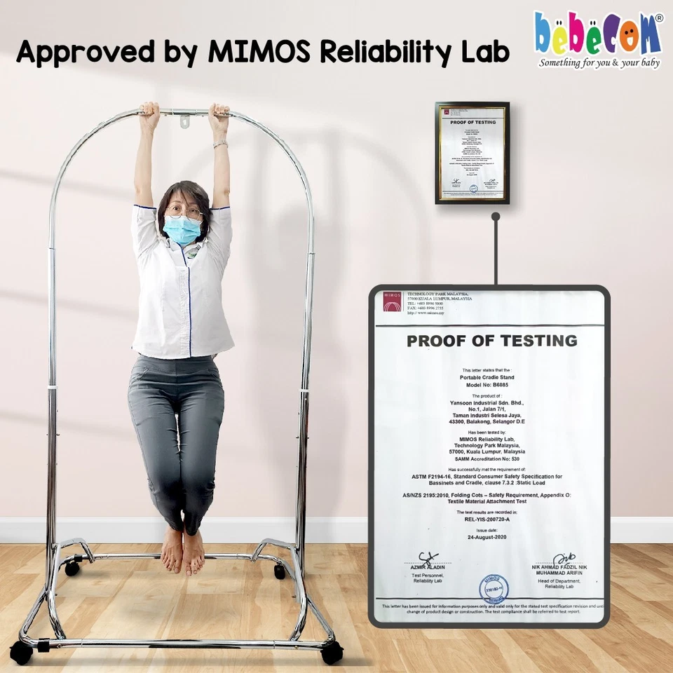 Baby Hammock Baby Craddle Sleep Stand 6 - 32lbs Baby Infant Full Accessories - image 3 of 4