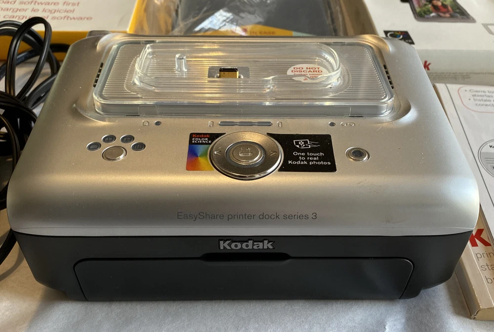 New Kodak EasyShare Printer Dock Series 3 Photo Printer