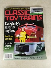 Classic Toy Trains December 1998 Everybody's Favorite Engines T64