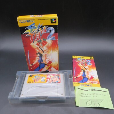 Final Fight 2 Super Famicom Boxed with Manual Nintendo SFC Japan | eBay