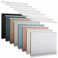 Cordless Top-Down Bottom Up Honeycomb Window Shades Blackout Cellular Blinds