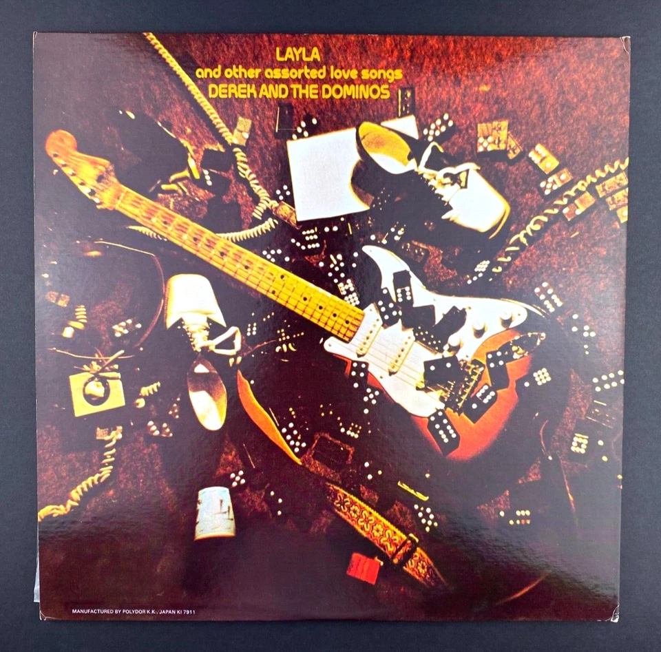 Derek & The Dominos Layla & Other JAPAN Import Classic Rock vinyl record LP NM - Image 4 of 4