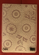 Stampin Up Sizzix Big Shot Textured Impressions LOVELY LACE Embossing Folder