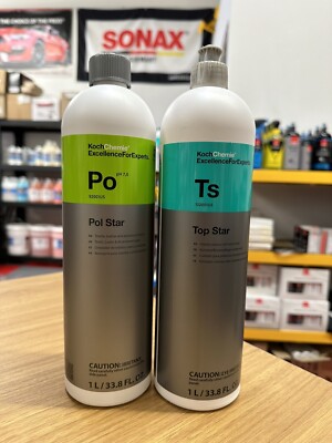 Koch Chemie Combo PolStar + TopStar 1LT NEW!!
