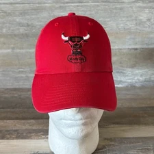 NBA Chicago Bulls Windy City Embroidered Red Cap Hat