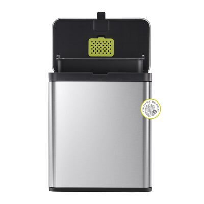 Kitchen Compost Bin 7l / 1.85 Gal Stainless Steel With Removable Inner Bucket An