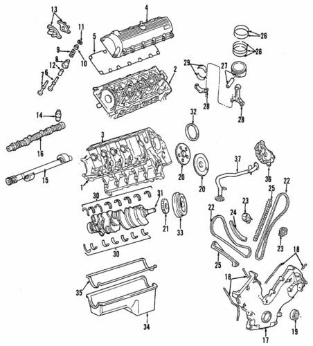 OEM NEW 2005-2010 Ford F250 F350 Super Duty 6.8L Cylinder Head 