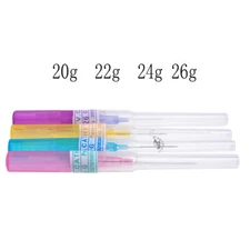 Sterilized I.V.Cannula Disposable IV catheter 14G 16G18G 20G 22G 24G 26G Cannula