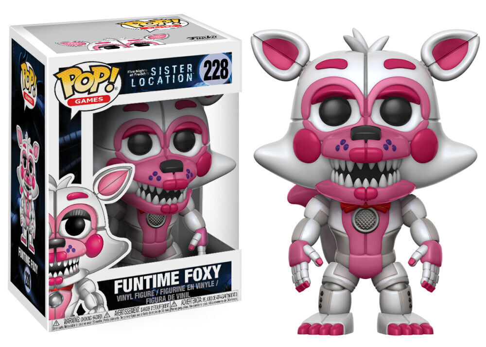 Sister Location Figures, Funtime Foxy Figure, Midnight Dolls, Horror  Dolls