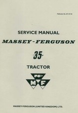 Massey Ferguson Tractor 35 Workshop Manual - FE35 MF35 MF35X 23C 3A-152