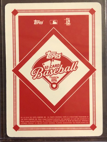 2019 Topps Kenny Mayne 52-Card Baseball Jeff McNeil New York Mets RC - Picture 2 of 2