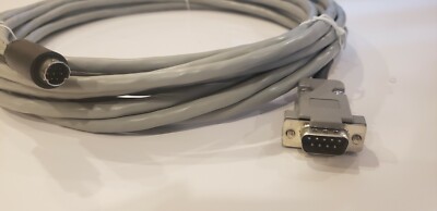 TecNec Visca-9M-24 Camera Control Cable 9-Pin D-Sub Male to 8-Pin DIN Male 24Ft.