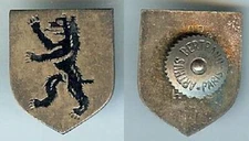 Gendarmerie - BERLN detachment TOA type II AB complete old enamel H.598