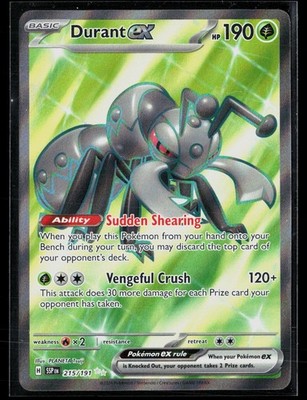 Durant ex 215/191 Ultra Rare Surging Sparks Pokemon LP