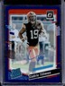 2023 Panini Donruss Optic Cedric Tillman Rated Rookie RPS Auto Purple RC #/35